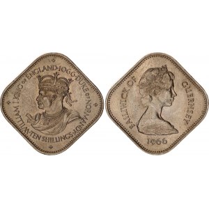 Guernsey 10 Shillings 1966