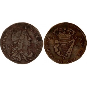 Ireland 1/2 Penny 1682