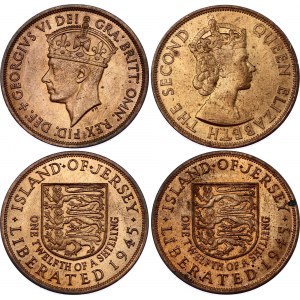 Jersey 2 x 1/12 Shilling 1945