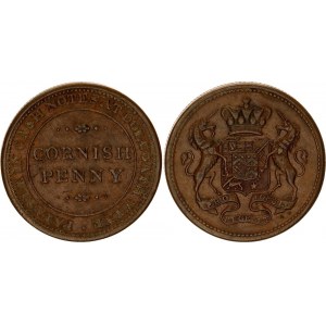 Great Britain Carnwall 1 Penny Token 1812 (ND)
