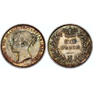Great Britain 6 Pence 1869