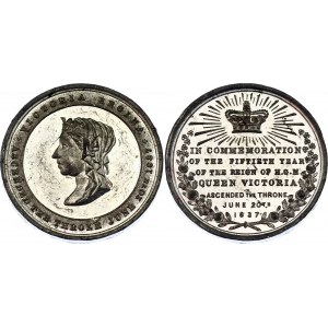 Great Britain Commemorative Medal Queen Victoria Golden Jubilee of Reign 1887