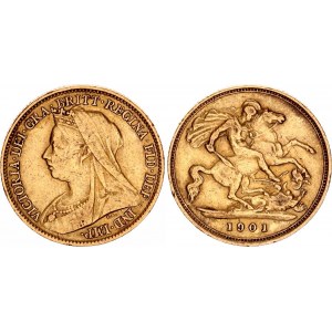 Great Britain 1/2 Sovereign 1901