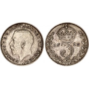 Great Britain 3 Pence 1915