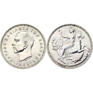 Greece 20 Drachmai 1960