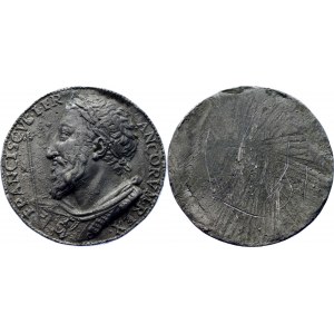 Italian States Cast Lead Uniface Medal François I 1515 - 1547 (ND)