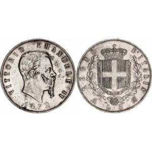 Italy 5 Lire 1872 M BN