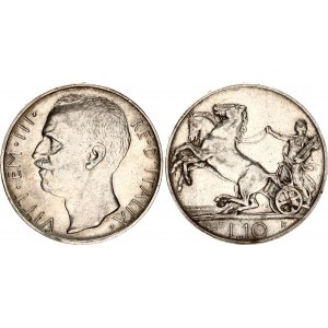 Italy 10 Lire 1928 R