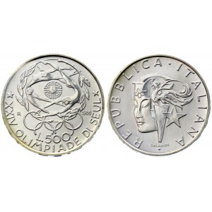 Italy 500 Lire 1988 R