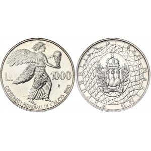 San Marino 1000 Lire 1990