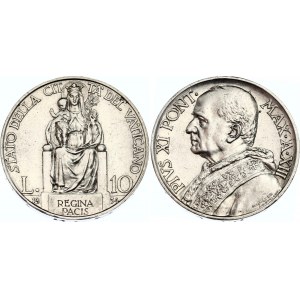 Vatican 10 Lire 1934