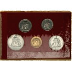 Vatican Mint Set of 5 Coins with Gold 1947 with Original Case