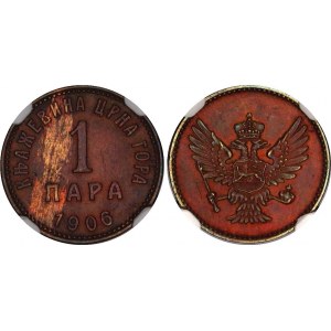 Montenegro 1 Para 1906 NGC UNC DETAILS