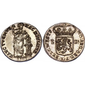 Netherlands West Friesland 1 Gulden 1793