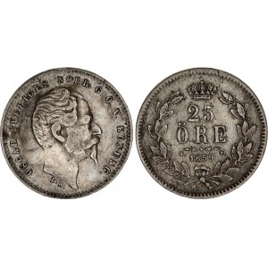 Sweden 25 Ore 1859 ST