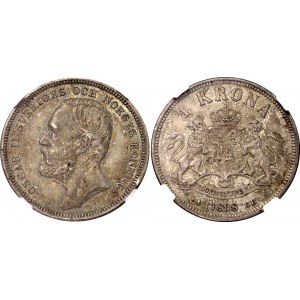 Sweden 1 Krona 1898 EB NGC MS 61