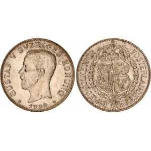 Sweden 1 Krona 1929 G