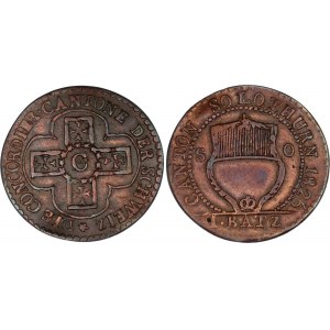 Switzerland Solothurn 1 Batzen 1826