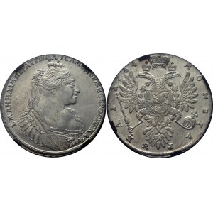 Russia 1 Rouble 1734 MS 61