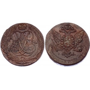 Russia 5 Kopeks 1761