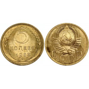 Russia - USSR 5 Kopeks 1953