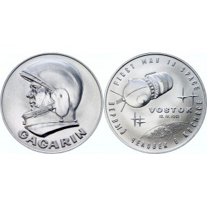 Russia - USSR Medal First Man in Space - Vostok 12.4.1961, Gagarin (ND)