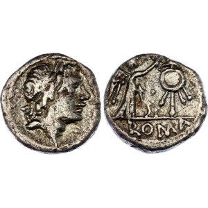 Roman Republic Anonymous AR Quinarius 81 BC