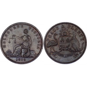 Australia 1 Penny 1858 Trade Token