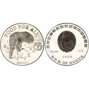 North Korea 500 Won 1988