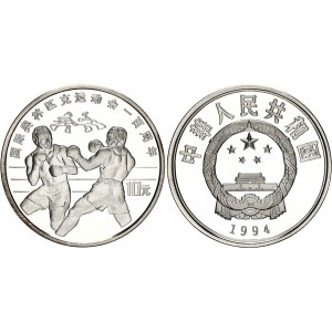 China Republic 10 Yuan 1994