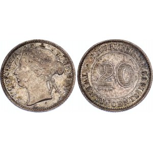 Mauritius 20 Cents 1899