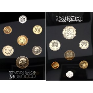 Morocco Annual Coin Set 1974 - 1975