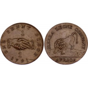 Sierra Leone 1 Penny 1791