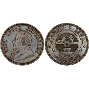 South Africa 1 Penny 1894