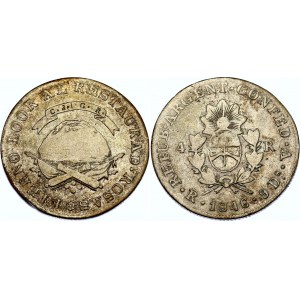 Argentina 4 Reales 1846 RV