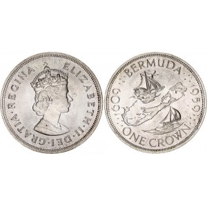 Bermuda 1 Crown 1959