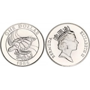 Bermuda 1 Dollar 1986