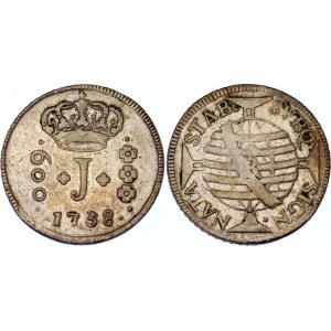 Brazil 600 Reis 1758 R