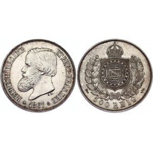 Brazil 500 Reis 1867