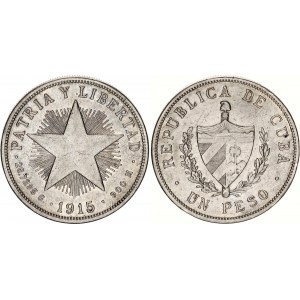 Cuba 1 Peso 1915
