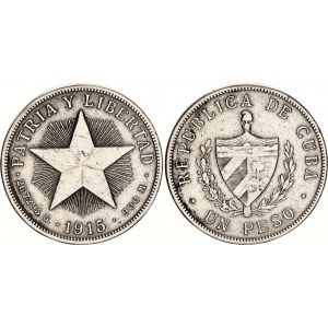 Cuba 1 Peso 1915