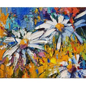 Grazyna Mucha, Fleurs blanches