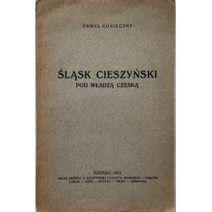 ŚLĄSK CIESZYŃSKI POD WŁADZĄ CZESKĄ