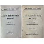 LEGIONY POLSKIE. ZASADY ADMINISTR. WOJENNEJ