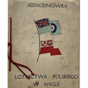 JEDNODNIÓWKA LOTNICTWA POL. W ANGLII-RARA !