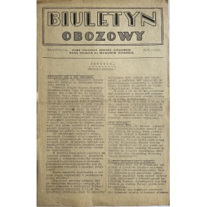 BIULETYN OBOZOWY 1942