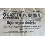 KURIER W-SKI 1914 SIERPIEŃ - POCZĄTEK WOJNY