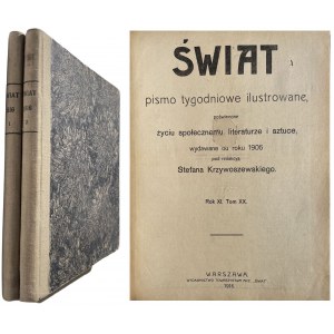 ŚWIAT 1916 WOJNA - KOMPLETNY ROCZNIK