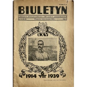 BIULETYN ZW. LEGIONISTÓW 1939 (sierpień)