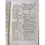 Brodzinski Kazimierz, Polish Synonyms [Vilnius 1844].